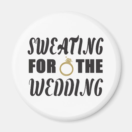 Aimant Sueur pour le Mariage (Devant)