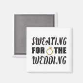 Aimant Sueur pour le Mariage (Recto/Verso)