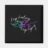 Aimant Suicide Awareness Suicide Prevention Suprt Survivo (Devant)