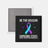 Aimant Suicide Awareness Suprt Suicide Prevention Awarene (Recto/Verso)