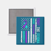 Aimant Suicide Prevention Suprt Fight Stigma Suicide Awar (Recto/Verso)