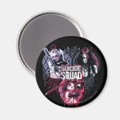 Aimant Suicide Squad | Girls Graffiti Badges (Recto/Verso)