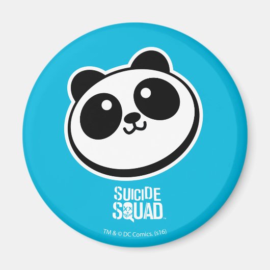 Aimant Suicide Squad | Logo de Panda Purveyor (Devant)