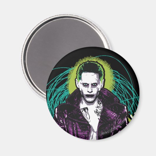 Aimant Suicide Squad | Retro Rock Graphic (Recto/Verso)