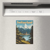 Aimant Suisse Alpes Pittoresques (In Situ (Lave-vaisselle))