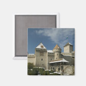 Aimant SUISSE, Vaud), Riviera suisse, MONTREUX : (Recto/Verso)