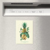 Aimant Suite ananas au White Lotus (In Situ (Lave-vaisselle))