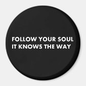 Aimant Suivez votre âme il connaît le chemin (Devant)