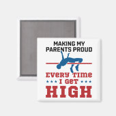 Aimant Suivi et champ High Jump Chaque fois que je devien (Recto/Verso)