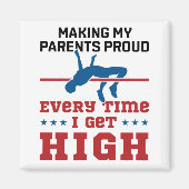 Aimant Suivi et champ High Jump Chaque fois que je devien (Devant)