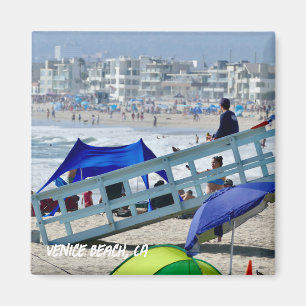 Aimant Summer Beach Day - Venice Beach, CA