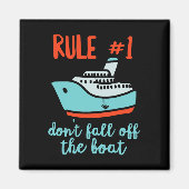 Aimant Summer Cruising Ship 2022 Trip Fun Ne tombez pas (Devant)