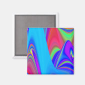 Aimant Summerfeel, Rainbowart 3D Abstrait (Recto/Verso)