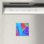 Aimant Summerfeel, Rainbowart 3D Abstrait (In Situ (Lave-vaisselle))