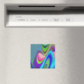 Aimant Summerfeel, Rainbowart 3D Abstrait (In Situ (Lave-vaisselle))