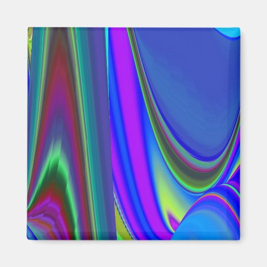 Aimant Summerfeel, Rainbowart 3D Abstrait (Devant)