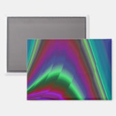 Aimant Summerfeel, Rainbowart 3D Abstrait (Recto/Verso)