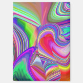 Aimant Summerrainbow, Rainbowart 3D Abstrait (Recto)