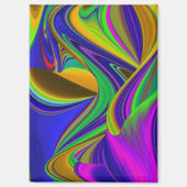 Aimant Summerrainbow, Rainbowart 3D Abstrait (Recto)