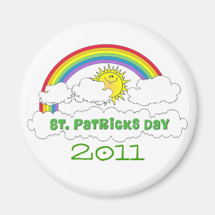 Aimant Sun et jour heureux de Patricks de saint