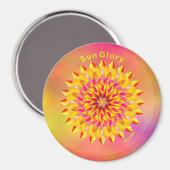 Aimant Sun Glory (Recto/Verso)