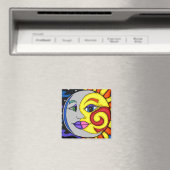 Aimant Sun & Moon (In Situ (Lave-vaisselle))