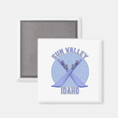 Aimant Sun Valley, Idaho (Recto/Verso)