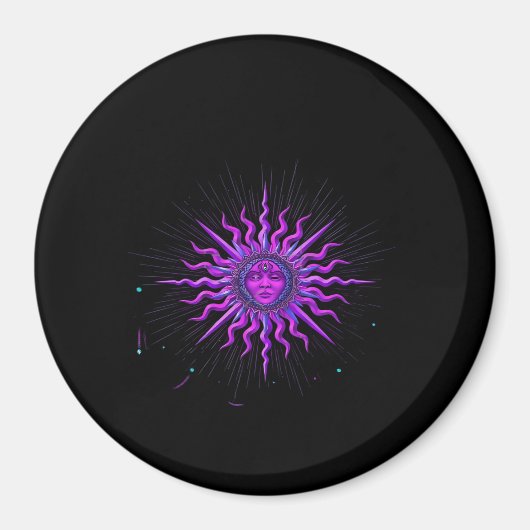 Aimant Sun - Whimsigoth Graphic (Devant)