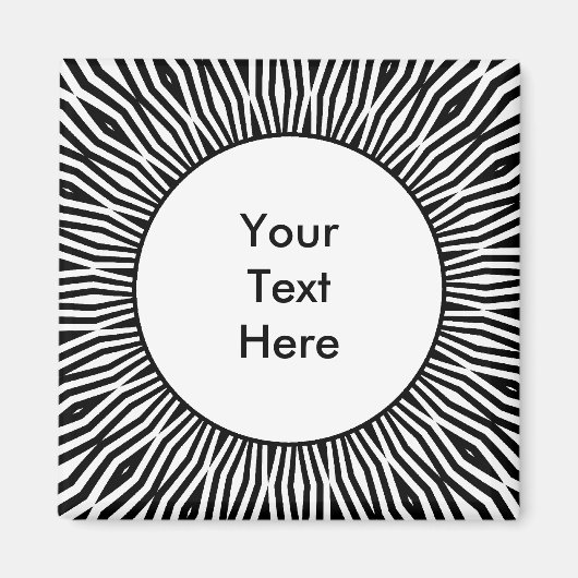 Aimant Sunburst 01 (Devant)