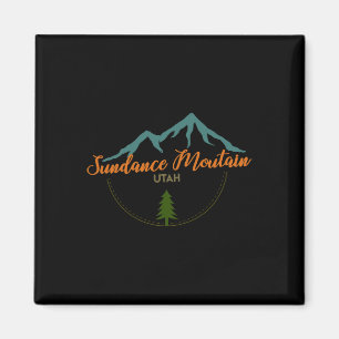 Aimant Sundance Mountain Utah Adventure Ski Snowboard