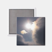 Aimant Sundog Rainbow Cloud éclate vêtements et cadeaux (Recto/Verso)