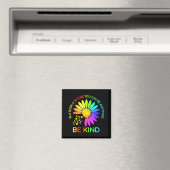 Aimant Sunflower Be Kind Puzzle Support Sensibilisation s (In Situ (Lave-vaisselle))