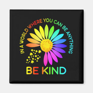 Aimant Sunflower Be Kind Puzzle Support Sensibilisation s