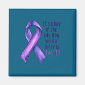 Aimant Sunflower Suicide Awareness  (Devant)