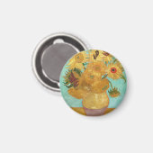 Aimant Sunflowers Vincent van Gogh (Recto/Verso)