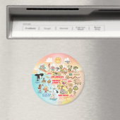 Aimant Sunny SoCal (In Situ (Lave-vaisselle))