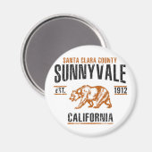 Aimant Sunnyvale (Recto/Verso)