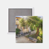 Aimant Sunray à l'abbaye Saint-Hilaire | France (Recto/Verso)