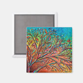 Aimant Sunrise Treetop Birds II (Recto/Verso)