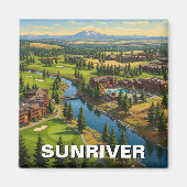 Aimant Sunriver Oregon Travel (Devant)