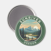Aimant Sunriver Oregon Travel (Recto/Verso)