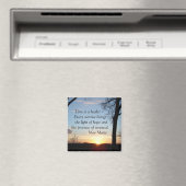 Aimant Sunset5 Magnet, le temps est un guérisseur - Chaqu (In Situ (Lave-vaisselle))