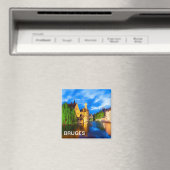 Aimant Sunset à Bruges. Belgique (In Situ (Lave-vaisselle))