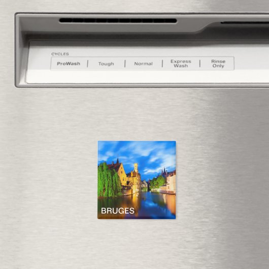 Aimant Sunset à Bruges. Belgique (In Situ (Lave-vaisselle))