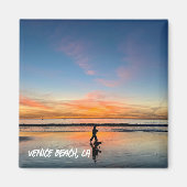 Aimant Sunset Beach Walk - Venice Beach, CA (Devant)