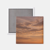 Aimant Sunset Clouds II Pastel Nature Abstraite (Recto/Verso)