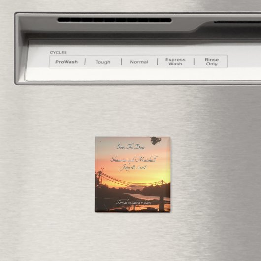 Aimant Sunset Enregistrer l'aimant Date (In Situ (Lave-vaisselle))