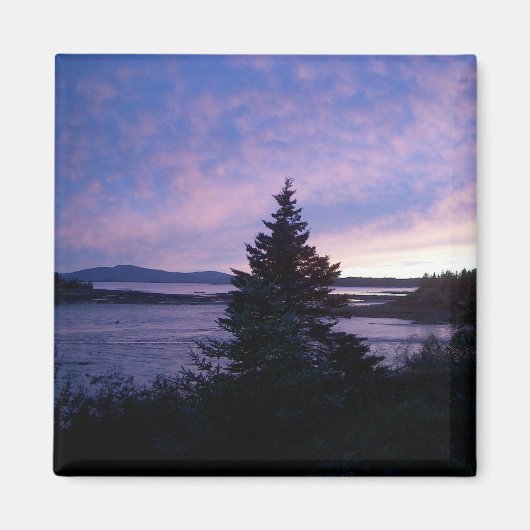 Aimant Sunset, Mt Desert Island (Devant)