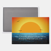 Aimant Sunset Soul (Recto/Verso)