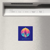 Aimant Sunset Surfboard Paradise - (In Situ (Lave-vaisselle))